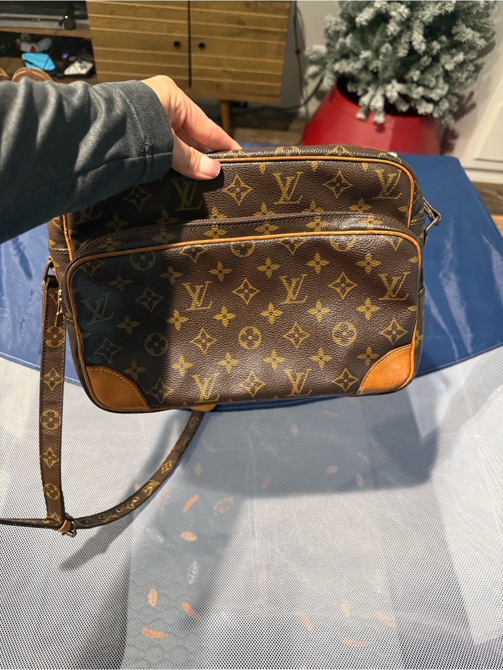 Louis Vuitton Monogram Canvas Adjustable Shoulder Strap in Brown and Tan - Picture 8 of 8